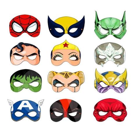 Superhero Mask Making Supplies