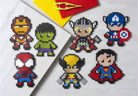 Superhero Perler Bead Patterns