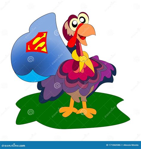 Superhero Turkey Costume