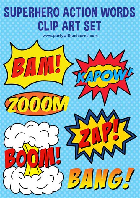 Benefits of Printable Superhero Words for Kids