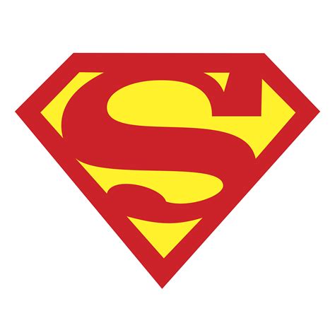 Superman Logo Template