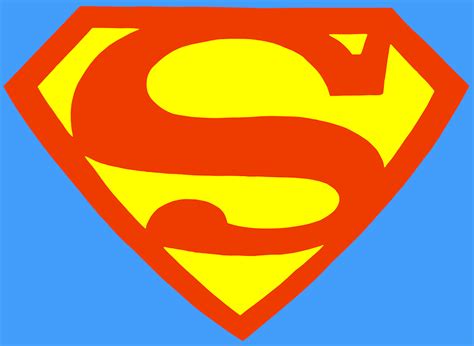 Superman Symbol Template