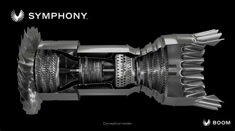 Supersonic engine illustration