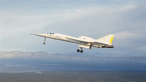 Supersonic flight test