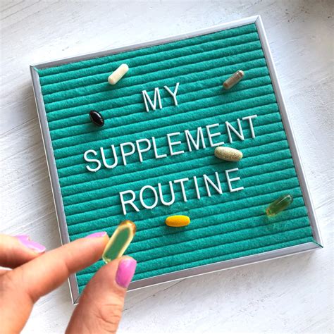 Incorporating whole package supplement into daily routine