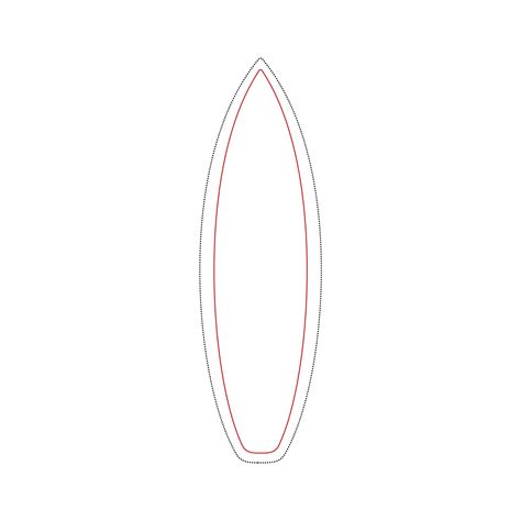 Surfboard Template Design