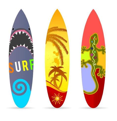 Surfboard template gallery 1