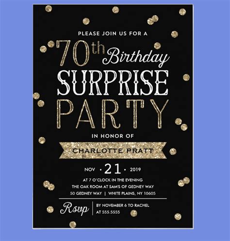 Surprise Party Invitations Templates FAQs