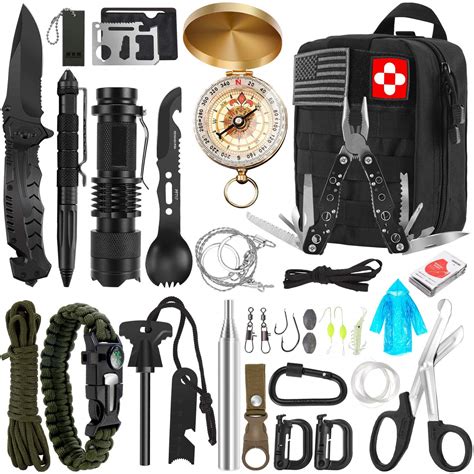 Survival gear in a survival scenario