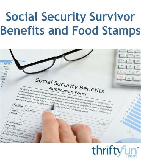 Survivor benefits and food stamp eligibility