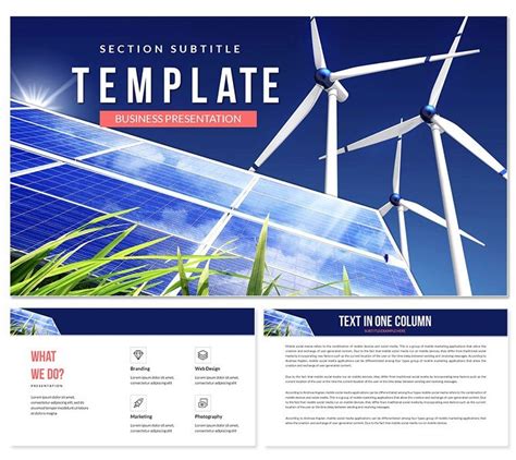 Sustainable Energy PowerPoint Template