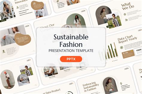 Sustainable fashion template