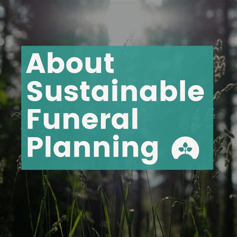 Sustainability in Funeral Practices