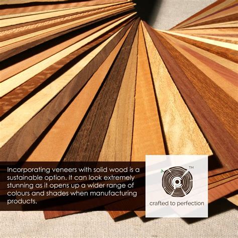 Sustainable veneer choices