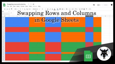 Swapping Rows Using Formulas