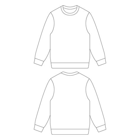 Sweater template 1