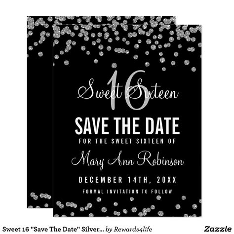 Sweet 16 save the date importance