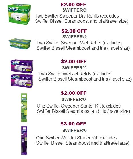 Swiffer Printable Coupons