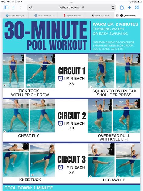 Swimming Pool Workout Gallery Image 1