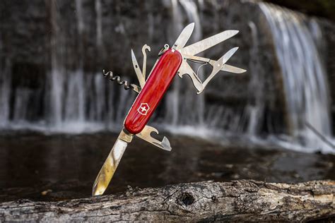 Swiss Army Knife in flight