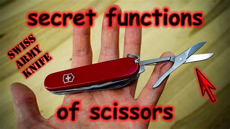 Swiss Army Knife Scissors