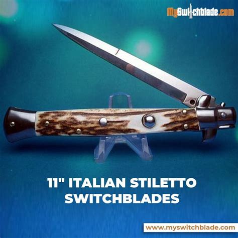 An Italian-made switchblade knife