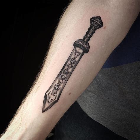 Sword tattoo designs for men