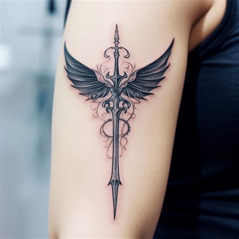 Sword tattoo meaning and symbolism