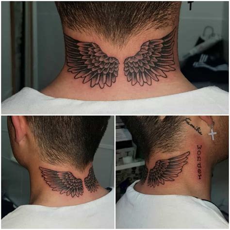 Symbolism Behind Neck Wing Tattoos