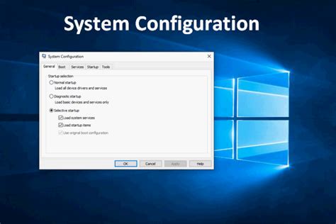 System Configuration and Settings