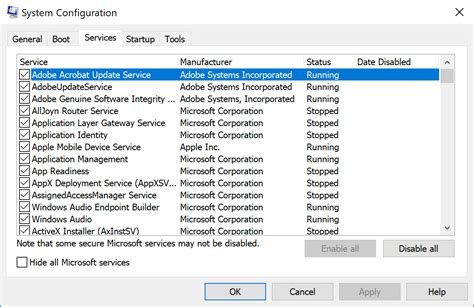 System Configuration