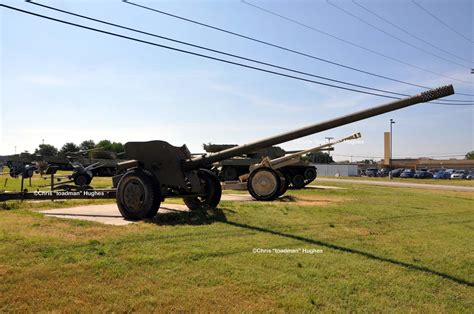 T-12 anti-tank gun in action