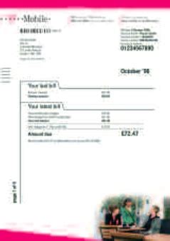 T-Mobile phone bill reduction