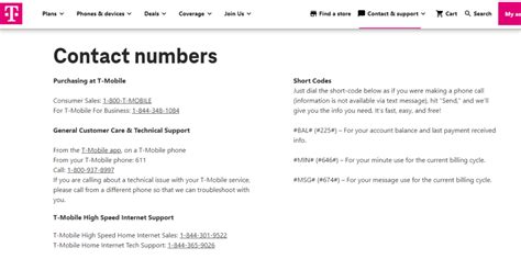 T-Mobile Support and Resources