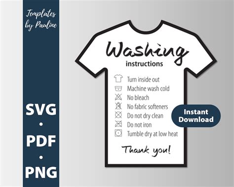 T-Shirt Care Instructions Conclusion