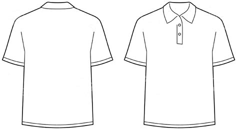 T Shirt Collar Design Template GIMP