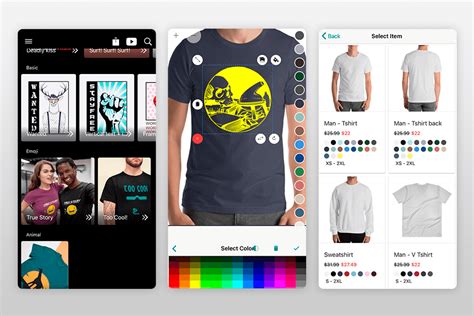 T-Shirt Design App