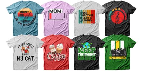 T-shirt design template slogans