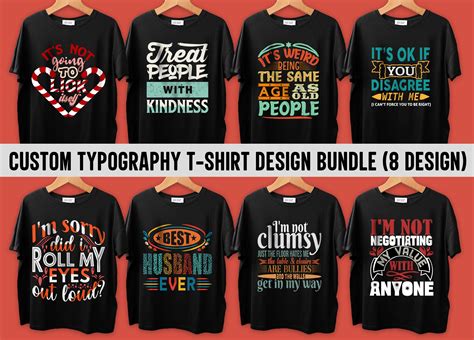 T-Shirt Design Template with Graphic and Text