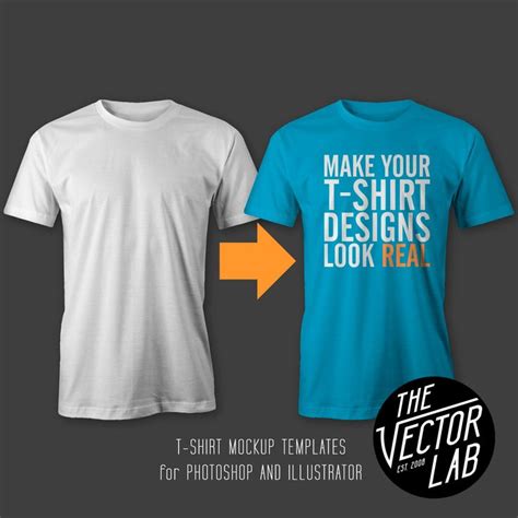 T-shirt design templates in Adobe Illustrator