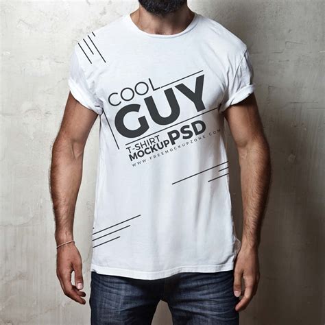 T Shirt Mockup Template Fashion