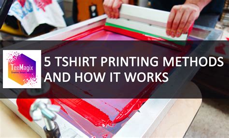 T-Shirt Printing Techniques