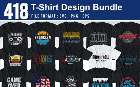 T-Shirt Template Bundle Design