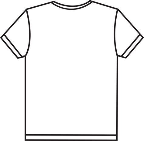 T-shirt template PNG with style design