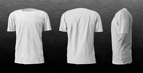 Blank T-Shirt Template PSD