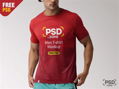 t shirt template psd design free