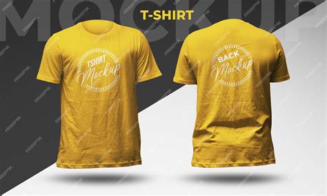 T-shirt template PSD