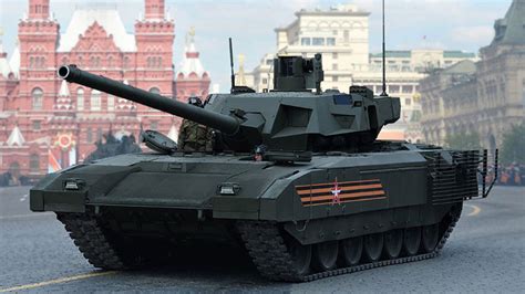 T-14 Armata tank on display