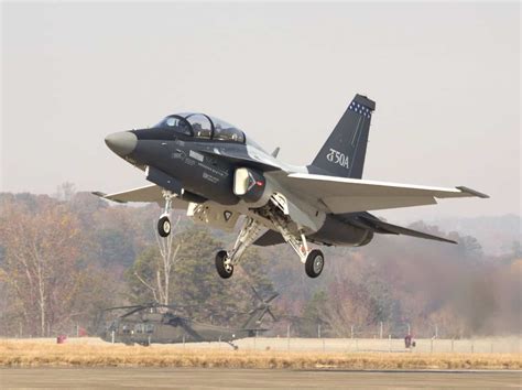 T-50 Golden Eagle in flight