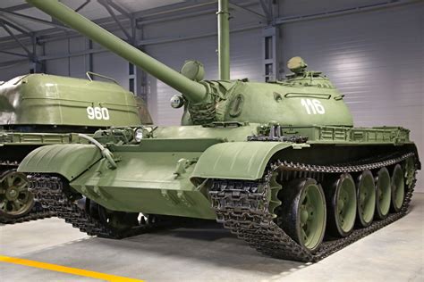 T-55 tank on display